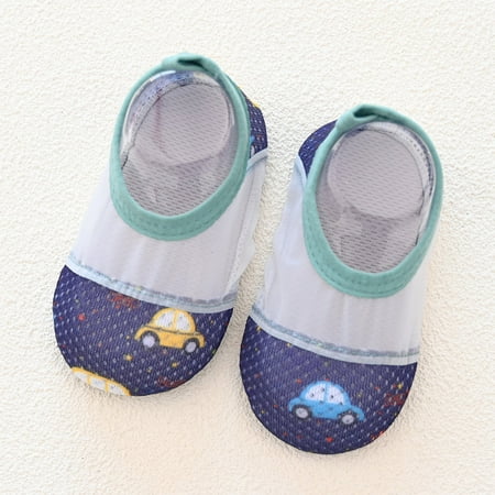 

Sunhillsgrace Baby Sneakers Boys Girls Socks Toddler Breathable Cartoon Mesh The Floor Socks Barefoot Socks Non Slip Shoes