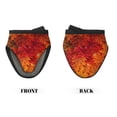 thumbnail image 2 of Pofeuu Autumn Leaf Print Thickened Mini Silicone Oven Mitts Heat Resistant, Rubber Oven Mitt Gloves, Finger Pinch Grips, Pot Holder, Silicone Potholder, 2 of 7