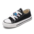 thumbnail image 1 of Disney Mickey Mouse Kids Shoes for Girl Stitch Boys Canvas Shoes Breathable Sneakers Fashion Boots Student Casual Shoes Lace Up23(15cm insole) Gao Jinjia LED, 1 of 2