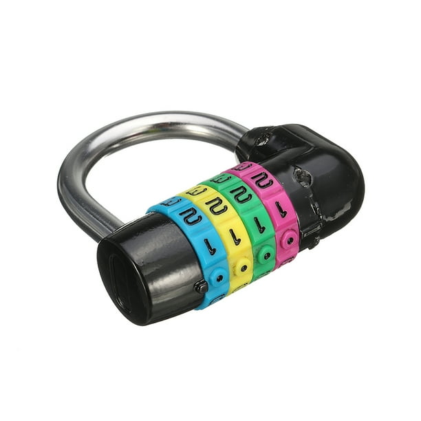 Short Four Digit Number Code Password Combination Padlock Safety Lock