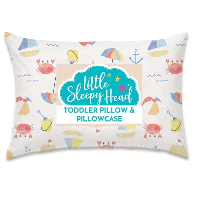 Almohada para niños pequeños Little Sleepy Head, 33 x 46 cm, hipoalergénica