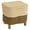 Pebble, variant on Classic Accessories Veranda™ Square Patio Ottoman/Side Table Cover - Water Resistant Outdoor Furniture Cover, Large (71982)