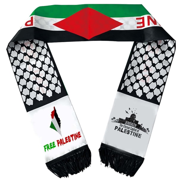 Chal La Palestina Cuello Bufanda para Mujeres Y Hombres