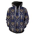 thumbnail image 1 of Abstract Geometric Patterns Men's Zipper Hoodies 3D Print Tops Harajuku Hip Hop Spring Oversized Teens Fashion Cool Sweatshirts, 1 of 5