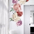 thumbnail image 3 of Waterproof Sticker,2pcs Peony Print Waterproof Sticker Bedroom Wall Sticker Revolutionary Design, 3 of 8