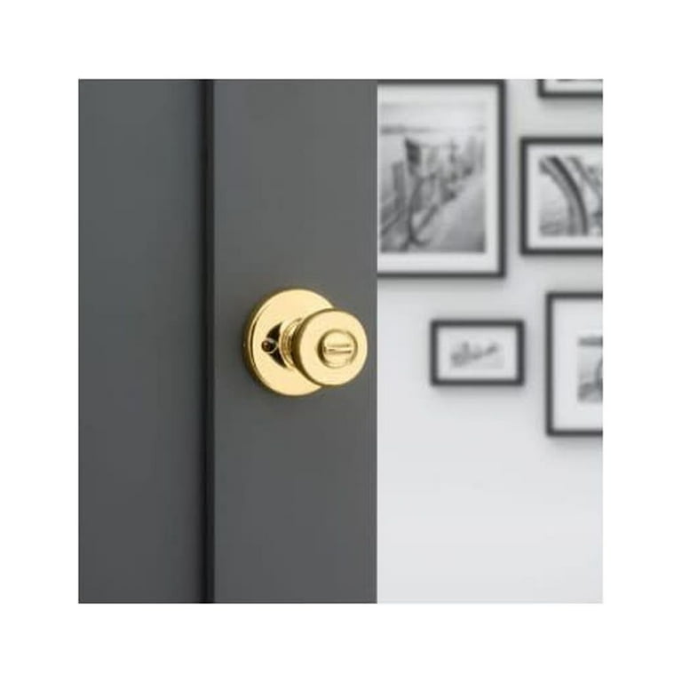 Kwikset Tylo Polished Brass Entry Lock and Double Cylinder Deadbolt ANSI/BHMA Grade 3 1-3/4 in. Kwikset Tylo Polished Brass Entry Lock and Double Cylinder Deadbolt ANSI/BHMA Grade 3 1-3/4 in.