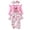 Pink, variant on mgoYE My First Christmas Baby Girl Outfit Newborn Romper Skirts Pants Set Fall Winter Infant Christmas Dress Pant Clothes Headband(Pink,3-6 Months)