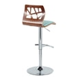 thumbnail image 6 of Folia Adjustable Bar Stool, Chrome Bar Stools, Bar Chairs, Swivel Bar Stools, Bar Stools Set of 2, 6 of 6