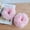 Pink, variant on 2 count Furry Scrunchies with Faux   - Cute Elastic Bobbles, Ponytail Holders for Girls & Women ()