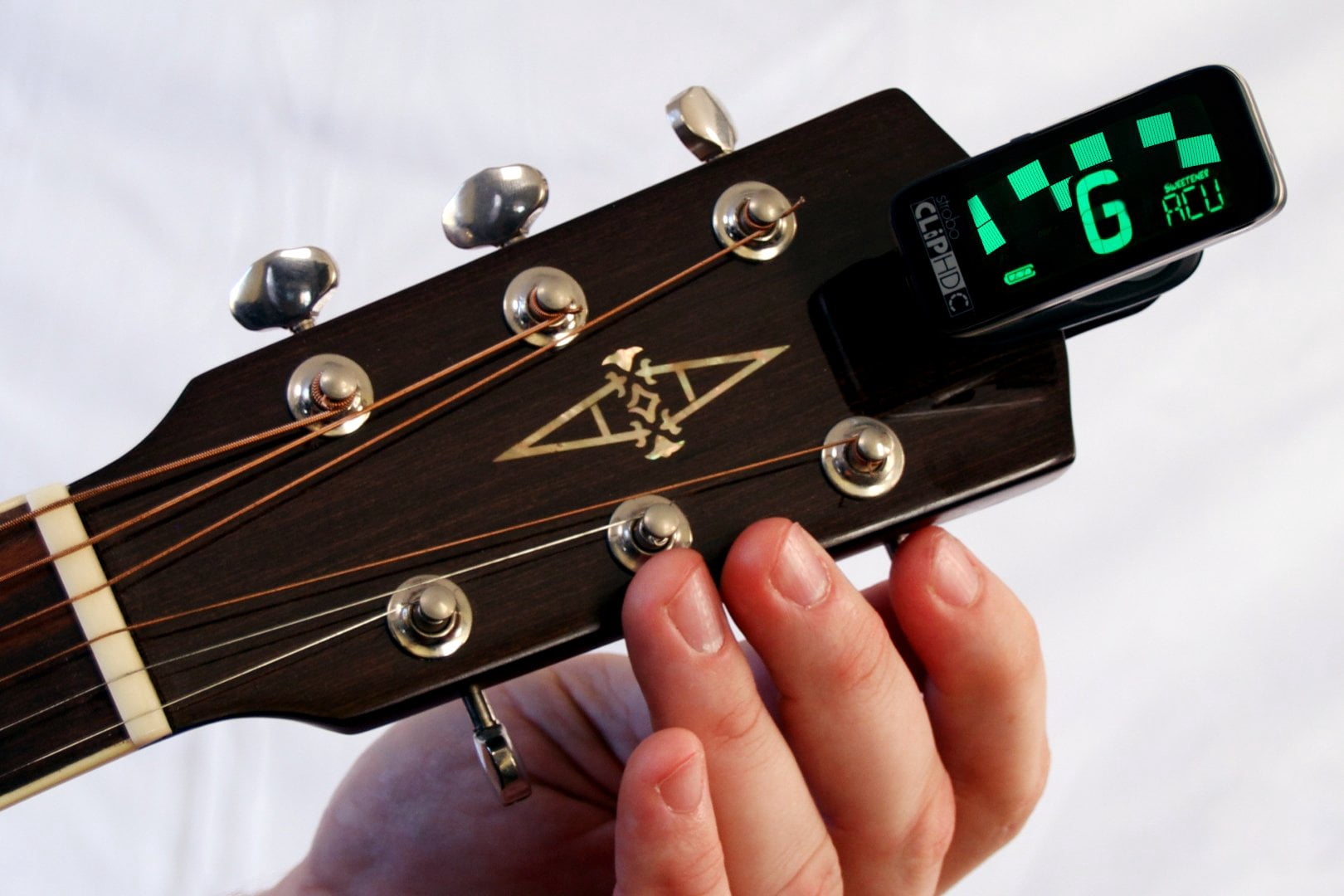 Peterson StroboClip HDC Rechargeable Clip-On Tuner Black