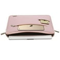 thumbnail image 4 of Mosiso Laptop Sleeve Bag for 13-13.3 Inch MacBook Pro/Air, Ultrabook Netbook Tablet Polyester Fabric Protective Carrying Case Cover,Pink, 4 of 7