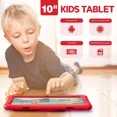 thumbnail image 5 of Contixo K103 10" Kids Tablet 2025 Edition, 8-Core 2.0GHz, 3GB RAM, 32GB Storage, Android 13, 80 Disney E-Books, Contixo Academy, Kid-Proof Case with Kickstand, Red, 5 of 6