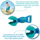 thumbnail image 2 of Sand Beach Toy Grabber Hape Garden Sandbox para niños, color azul, 2 of 3