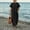 *Black, variant on ClodeEU Women's Crew Neck Short Sleeve Maxi Dress with Pockets,Casual Loose Summer Vacation Dress Army Green,Women's Plus L