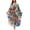 2, variant on Women's Kaftan Dress Cover Up Swimwear Summer Dress Ethnic Print V Neck Caftan Loose Casual Loungewear