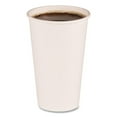 thumbnail image 3 of Paper Hot Cups, 16 oz, White, 50/Sleeve, 20 Sleeves/Carton | Bundle of 2, 3 of 4