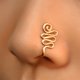 thumbnail image 1 of en moda encanto Stud aro brazalete mujeres joyería hombres , oro, 1 of 7