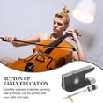 thumbnail image 2 of 1 Set Cello Violin Metal Bow Frog Violin Bow Parts Replacement Accessory with Screw, 2 of 5