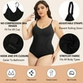 thumbnail image 4 of ANYFIT WEAR Plus Size Women's Shapewear Bodysuit Tummy Control Full Body Shaper Sculpting Snatched Waist Body Suit, 4 of 7