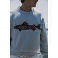 thumbnail image 3 of Y2k Fish Graphic Crochet Chunky Sweater Women Vintage Cottagecore Oversized Streetwear, 3 of 6