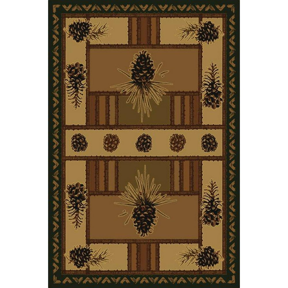 United Weavers Contours Lodge Area Rug 51226826 Pine Barrens Beige