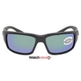 thumbnail image 2 of Costa Del Mar Fantail Medium Fit Green Glass Rectangular Sunglasses TF 01 OGMGLP, 2 of 3