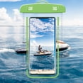thumbnail image 2 of Tuphregyow Phone Case with Removable Lanyard Waterproof Phone Bag Phone Case with Removable Lanyard Waterproof Phone Bag for Outdoor Activities Light Green, 2 of 6