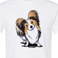 thumbnail image 4 of Inktastic Tricolor Papillon T-Shirt, 4 of 5