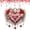 Roses-1, variant on DIY Diamond Art Painting Valentine's Day Hanging Ornament – Rose Pattern, Creative Design, Acrylic Irregular Shape Pendant, Single-Sided Diamond Dotting, Romantic Home Decor