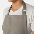 thumbnail image 2 of Contemporary Home Living Unisex Adult Cotton Kitchen Apron - 32" - London Gray, 2 of 5
