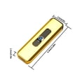 thumbnail image 3 of fastboy USB Wireless Charging Double Sided Flameless Lighter Rechargeable Portable Windproof Metal Lighter, 3 of 9