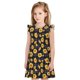 thumbnail image 1 of Fotbe Royal Blue Plaid Sunflower Vestido de Dormir para Niñas de 3 a 10 Años, Mangas Cortas, Estilo Princesa, Pijama Camisón con Mangas Voladas-X-Large, 1 of 6