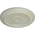 thumbnail image 3 of Ekena Millwork 19 5/8"OD x 1 1/2"P Alexandria Rope Ceiling Medallion (Fits Canopies up to 4 5/8"), Hand-Painted Flash Blue, 3 of 6