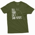 thumbnail image 5 of Funny Cat Lover T-shirt tell your car I said pspsps cat person pet animal birthday gift shirt (X-Large Navy Blue), 5 of 7