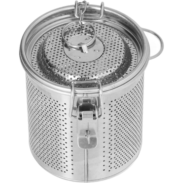 Bolsa de Condimentos de Acero Inoxidable Infusor de té Filtro de Especias Multiusos Colador de Condimentos, Colador de Condimentos de Especias para Sopa de Salsa Sabor Especias (0.7L)