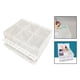 thumbnail image 3 of Caja de almacenamiento impermeable capacidad, pinzas de mármol acrílico, soporte de exhibición, organizador, estuche protector para salón, blanco Sunnimix Almacenamiento de extensiones de pestañas, 3 of 8