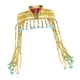 thumbnail image 2 of Tocado de reina de Egipto Salvador Corona Serpiente Diadema Carnaval, 2 of 7