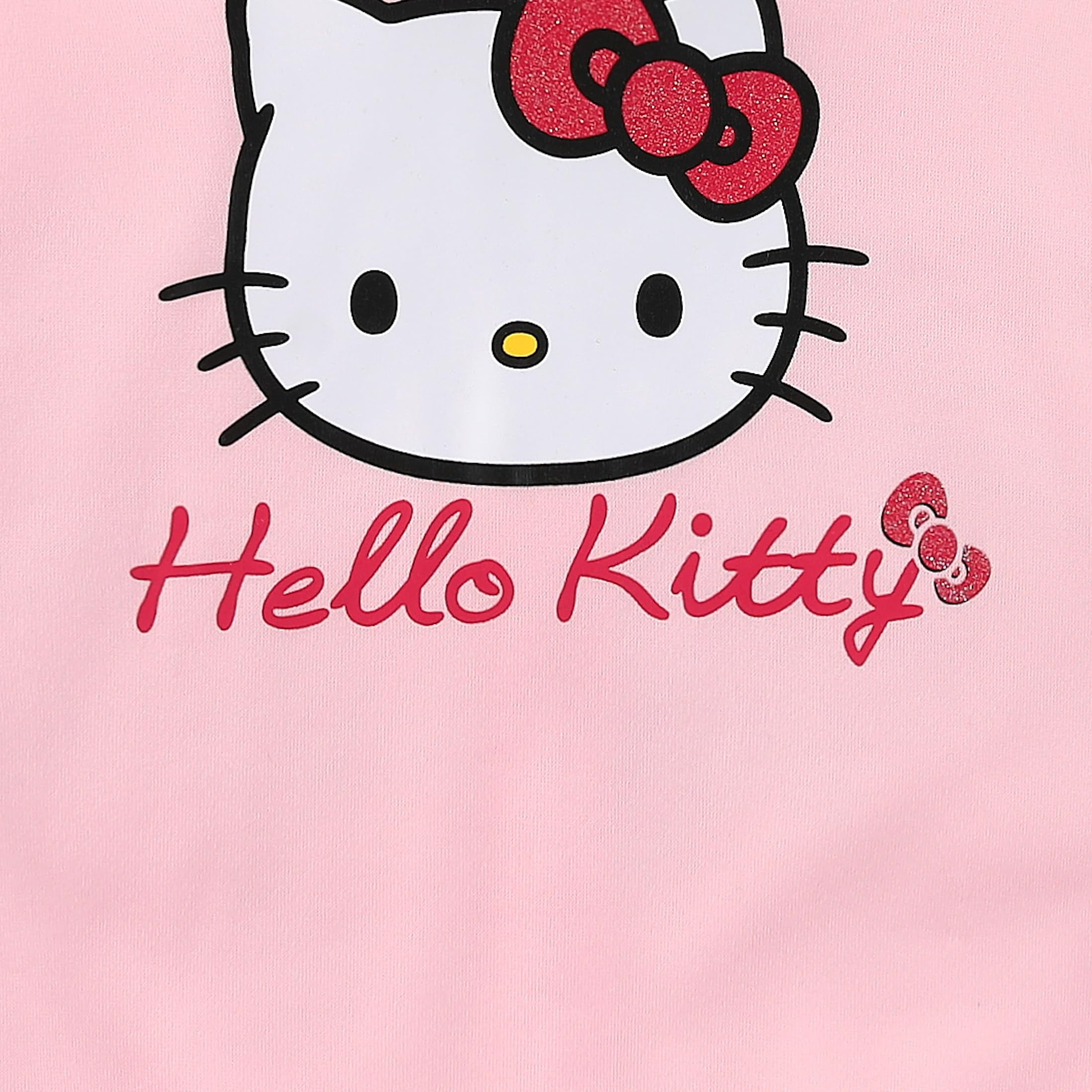 Hello Kitty Sanrio Full Zip Up Hoodie (Girls), Sizes 3T-12