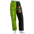 thumbnail image 2 of Pijama navideño de Grinch - Pijama a juego de Grinch. Pijama holgado de franela con estampado navideño para mujer, cómodo y afelpado. Pijama navideño a juego de Grinch para toda la familia., 2 of 6