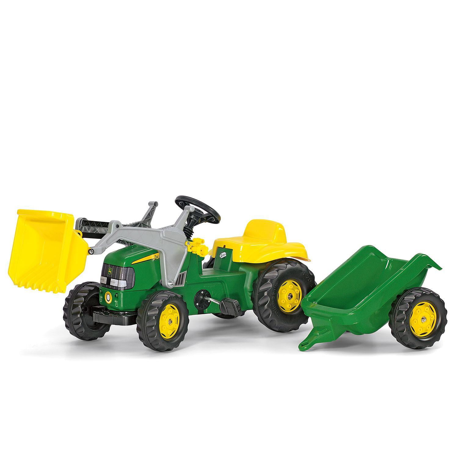 NEW JOHN DEERE MIGHTY MOVERS SEMI LAUNCHER TRACTOR LOADER NEW IN BOX 