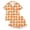 Orange, variant on Halloween Pajamas Kids Size 5-6 Years Girls Halloween Homewear Short Sleeve Notch Collar Top with Shorts Pjs for Boys Black