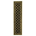 thumbnail image 3 of SAFAVIEH Chelsea Alecia Geometric Borders Wool Area Rug, Black/Gold, 2'6" x 4', 3 of 10