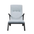 thumbnail image 2 of Modern Blue Accent Chair - Solid Wood Plywood, Metal Arm Leg, High Back Soothing Experience Feature Plywood Frame With For Maximum Comfort, 2 of 4