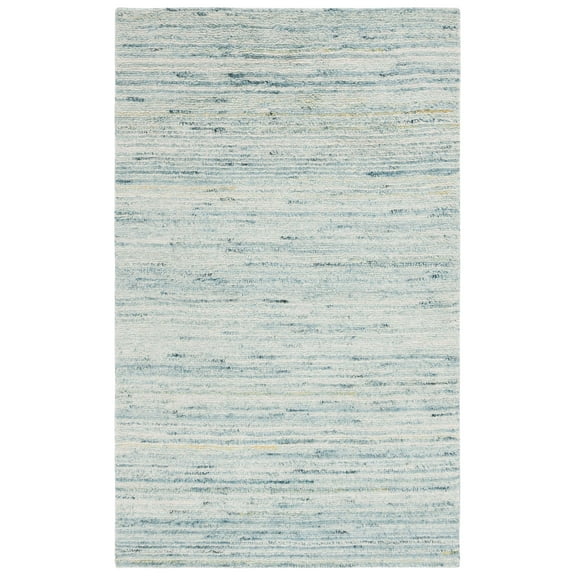 SAFAVIEH Casablanca Katharine Distressed Area Rug, Turquoise/Ivory, 6' x 9'