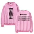thumbnail image 5 of Fred Again Shrine Again Merch 2024 Tour Crewneck Long Sleeve Streetwear Women Men Sweatshirt Hip Hop Clothes, 5 of 7
