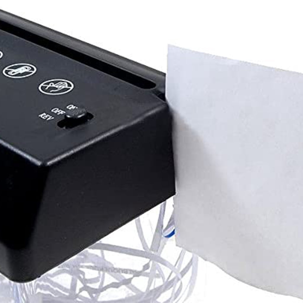 USB Electric Dual-Use Mini Paper Shredder Small A6 Bill Letter Document Invoice