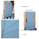 thumbnail image 4 of Camisetas sin mangas informales,Camisetas sin mangas para mujer, camisetas sin mangas informales de negocios, blusa sin mangas con botones, características líderes en su clase, 4 of 5