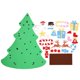 thumbnail image 5 of DIY Navidad Fieltro Adornos para árboles Puerta Decoración de la pared Regalo de año nuevo A UN Sunnimix Árbol de fieltro de Navidad DIY, 5 of 8
