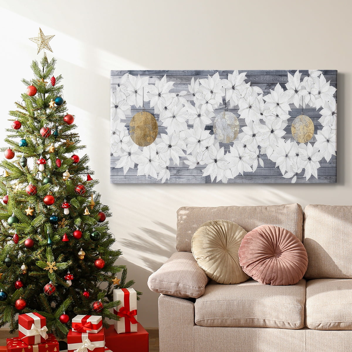 Sophisticated Christmas Collection H- Gallery Wrapped Canvas