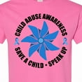 thumbnail image 4 of Inktastic Child Abuse Awareness Save a Child and Speak Up T-Shirt, 4 of 5